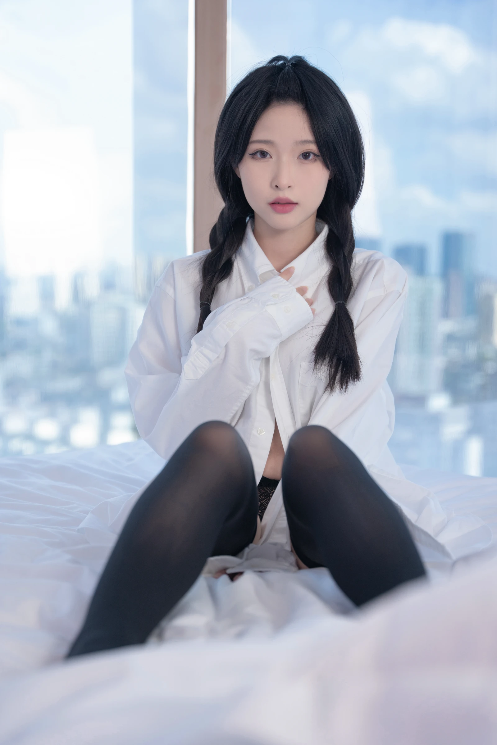 图片[2]-尤物清水由乃 衬衣 60P-COS世界